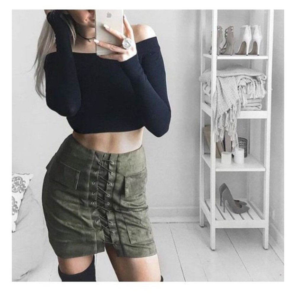 Natalia Criss Cross Skirt